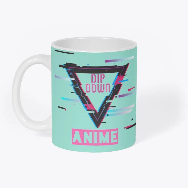 Dip Down Anime Logo Mug