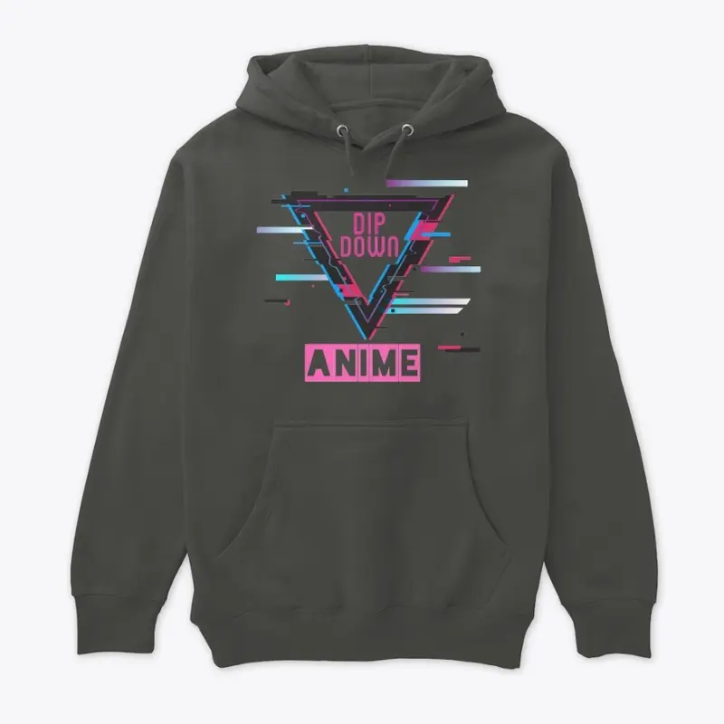 Dip Down Anime Logo Hoodie